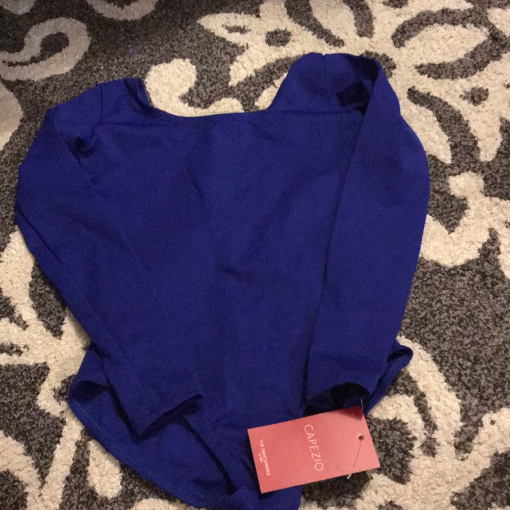 Capezio Longsleeve leotard NWT